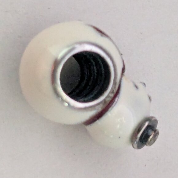 Retired PANDORA 925 ALE Smiling Snowman Enamel Bracelet Charm - Picture 6 of 8